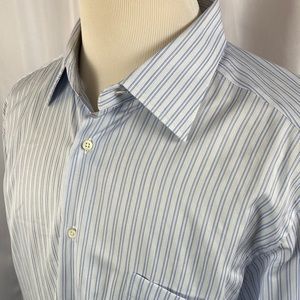 Ermenegildo Zegna striped dress shirt 18/46